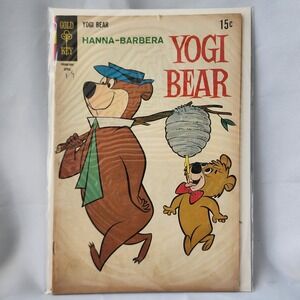 Vintage Yogi‎ Bear Comic Book Gold Key Hanna Barbera 1961 Issue